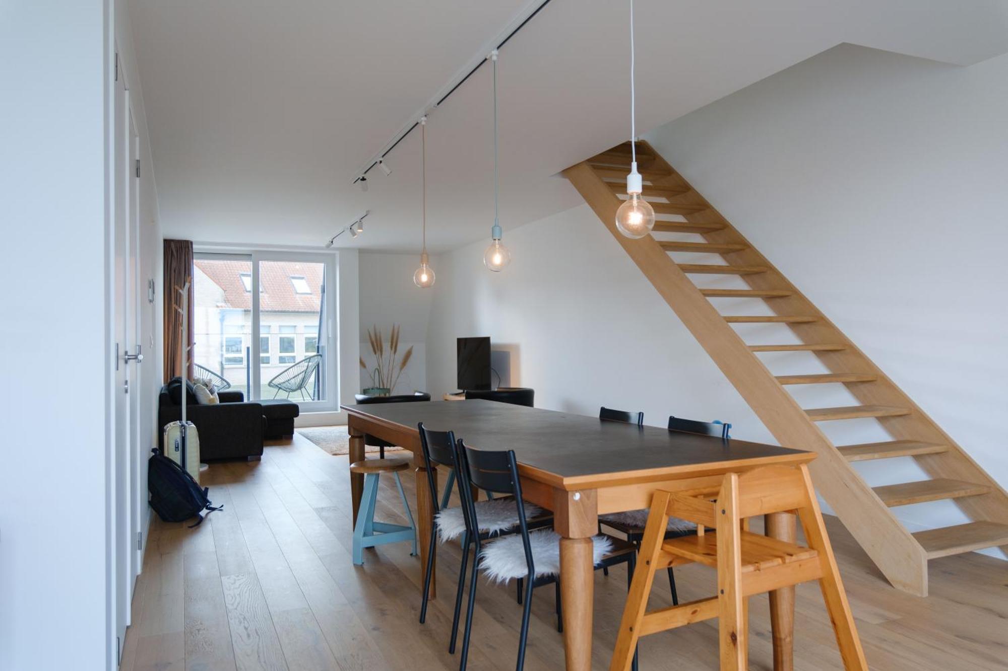 Prachtig Duplex Met Balkon Te Wenduine Apartment De Haan